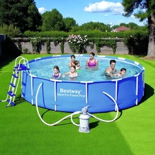 Каркасный бассейн Bestway 56308, 427 х 100 см., с фильтр-насосом